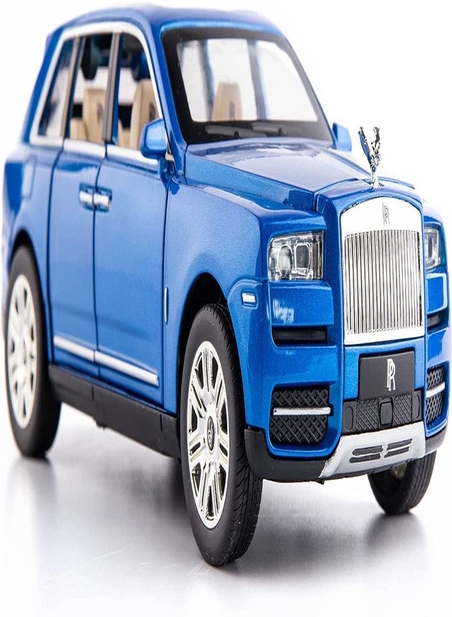 LONGMIRE Metal Pull Back Diecast Car Pull Back Car Model with Sound Light Boys Gifts Toys for Kids Pack of 1, Multicolor (1:24 Rolls-Royce CULLINAN) - Image 1
